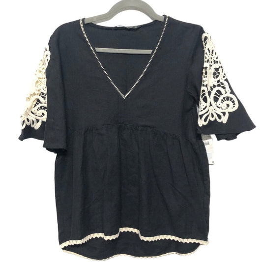 Top Short Sleeve By Zara Basic  Size: Xs