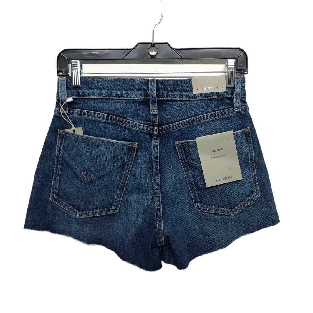 Blue Denim Shorts Hudson, Size 0