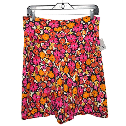 Shorts By Cabi In Orange & Pink, Size: M