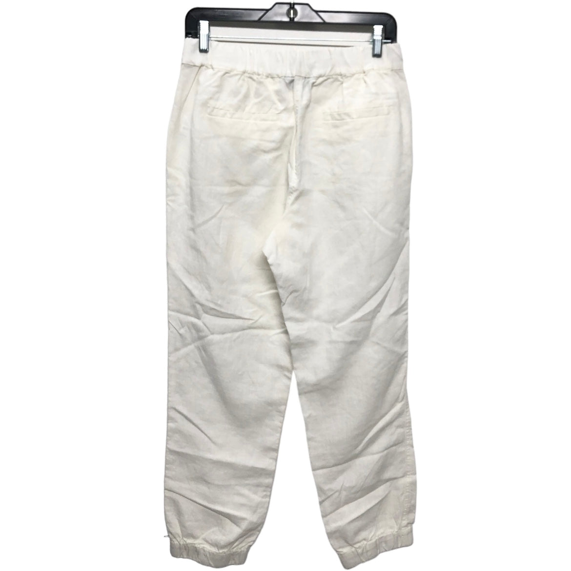 White Pants Linen J. Crew, Size S