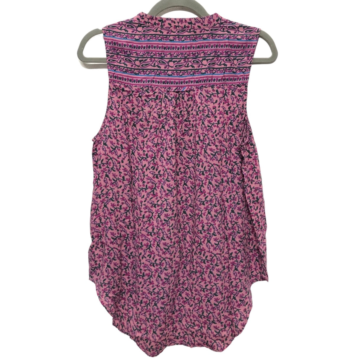 Pink & Purple Top Sleeveless Maeve, Size M