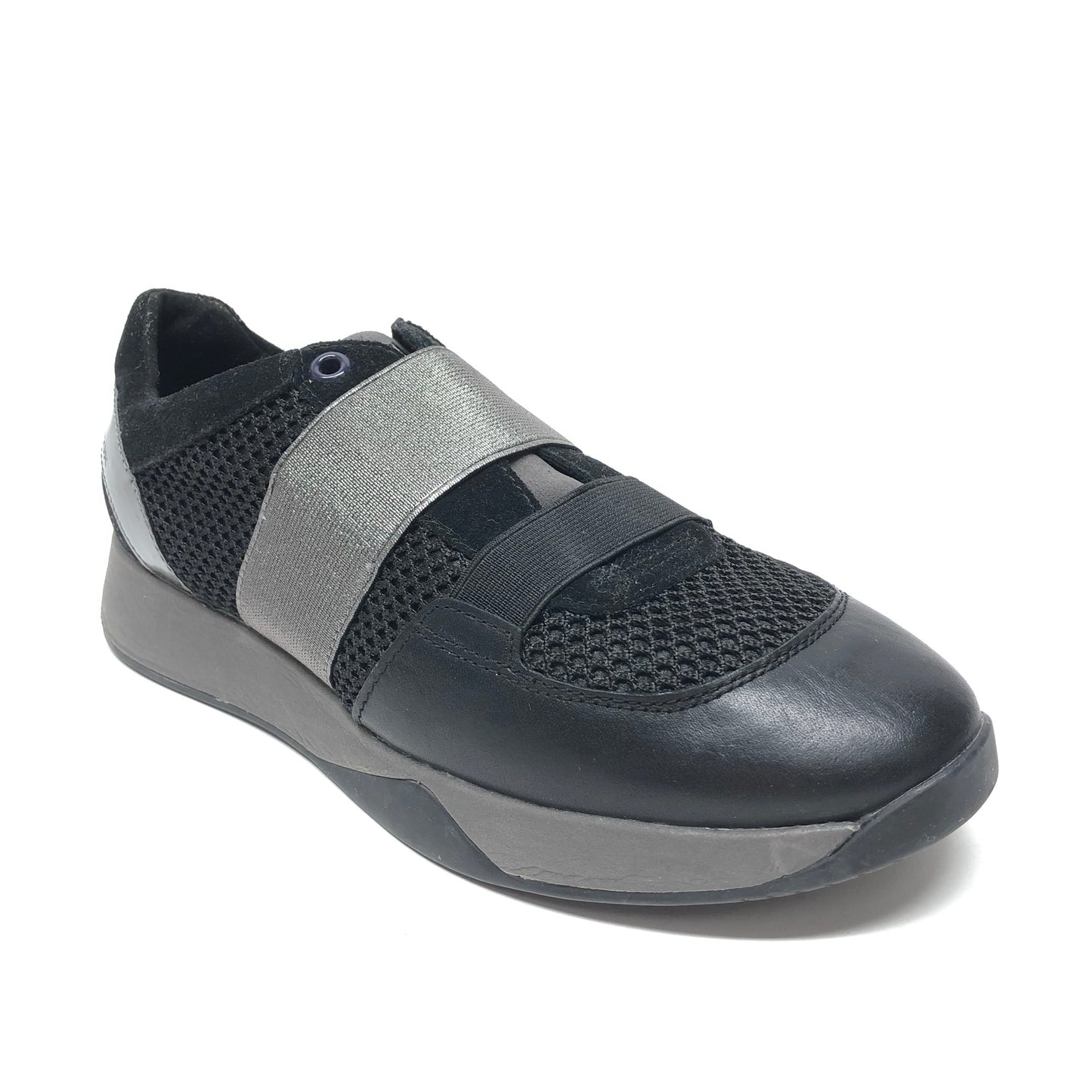 Black Shoes Sneakers Geox Shoes, Size 9