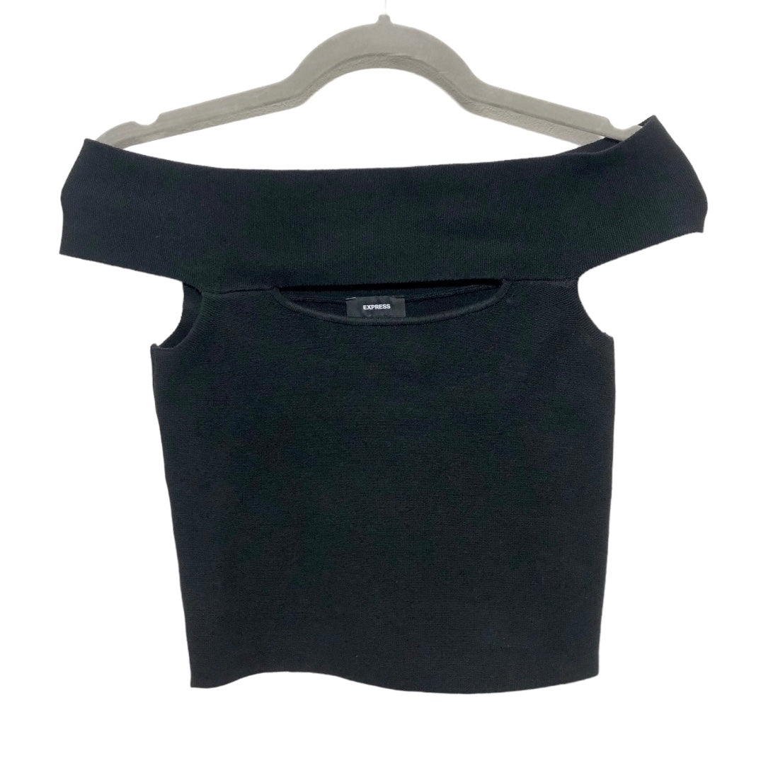 Black Top Sleeveless Express, Size Xs