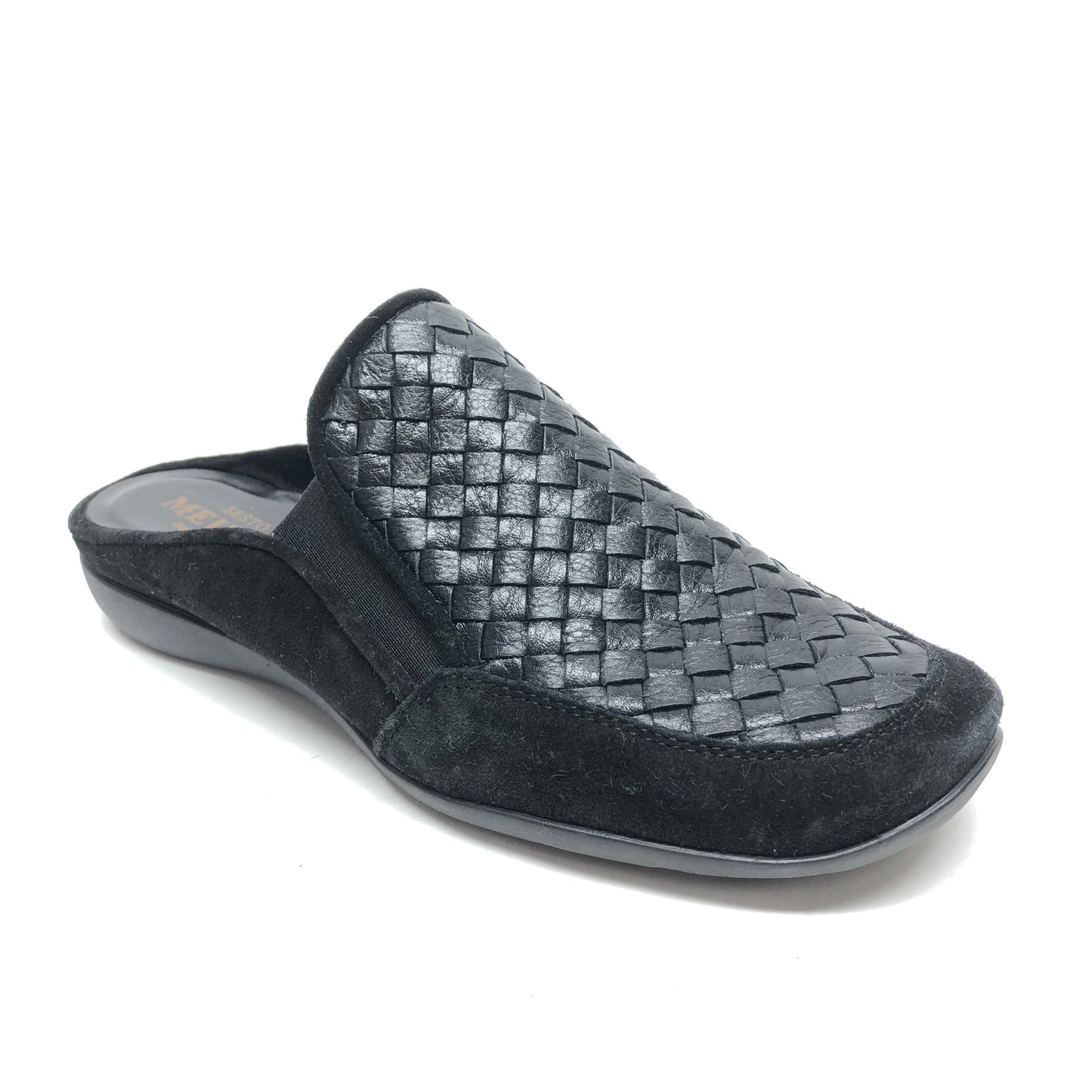Black Shoes Flats Sesto Meucci, Size 7