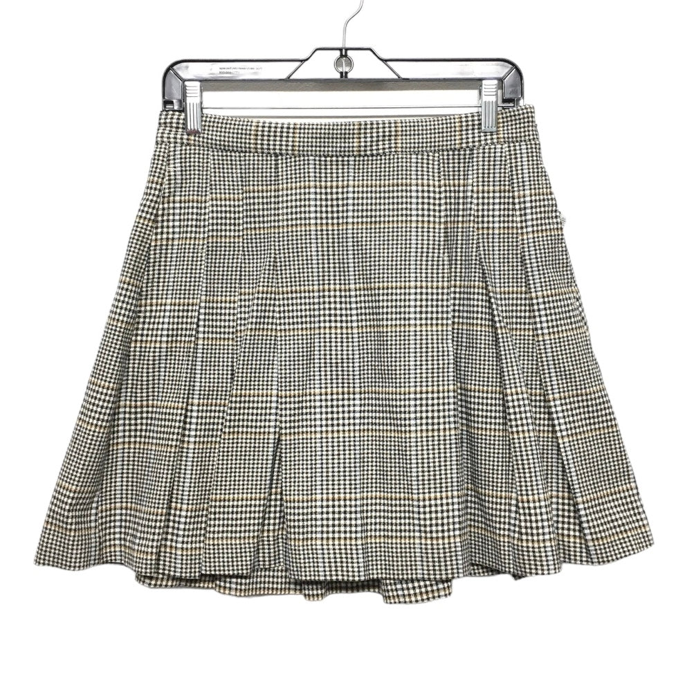 Black & Cream Skirt Mini & Short Free Assembly, Size 4