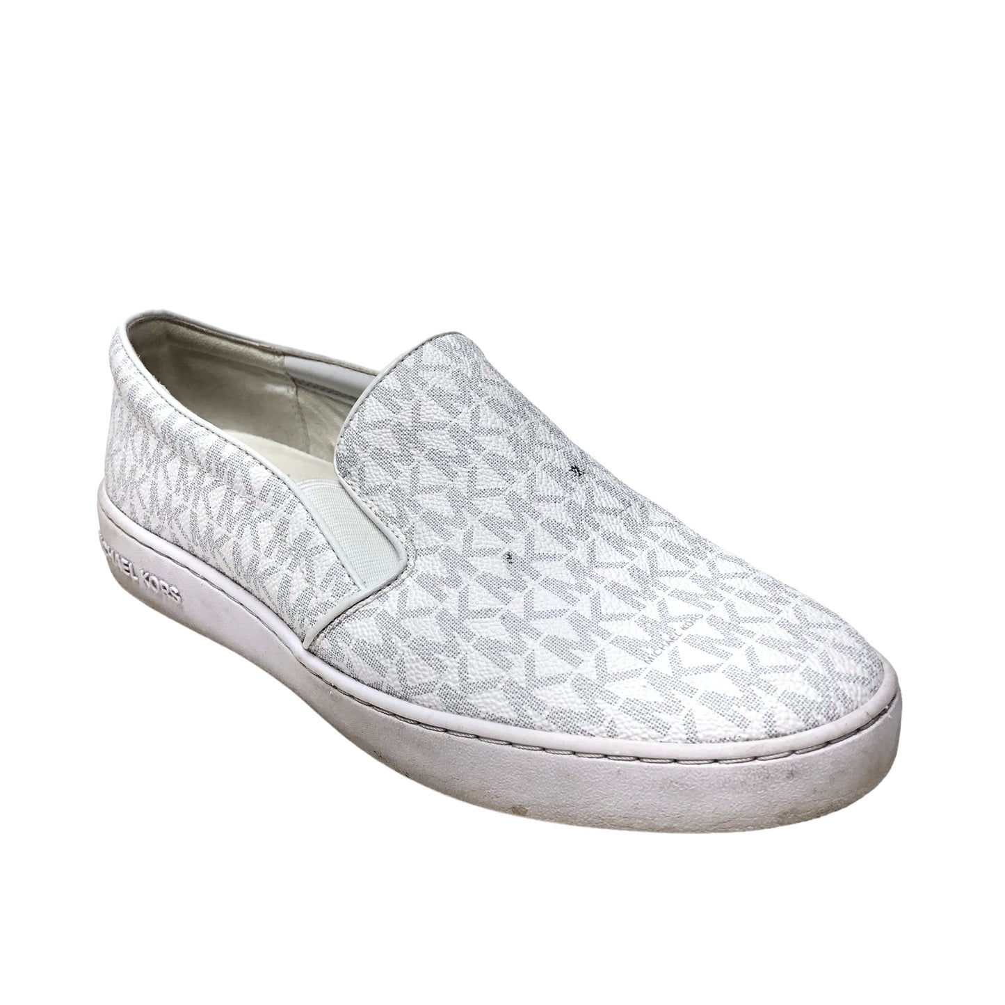White Shoes Flats Michael By Michael Kors, Size 9