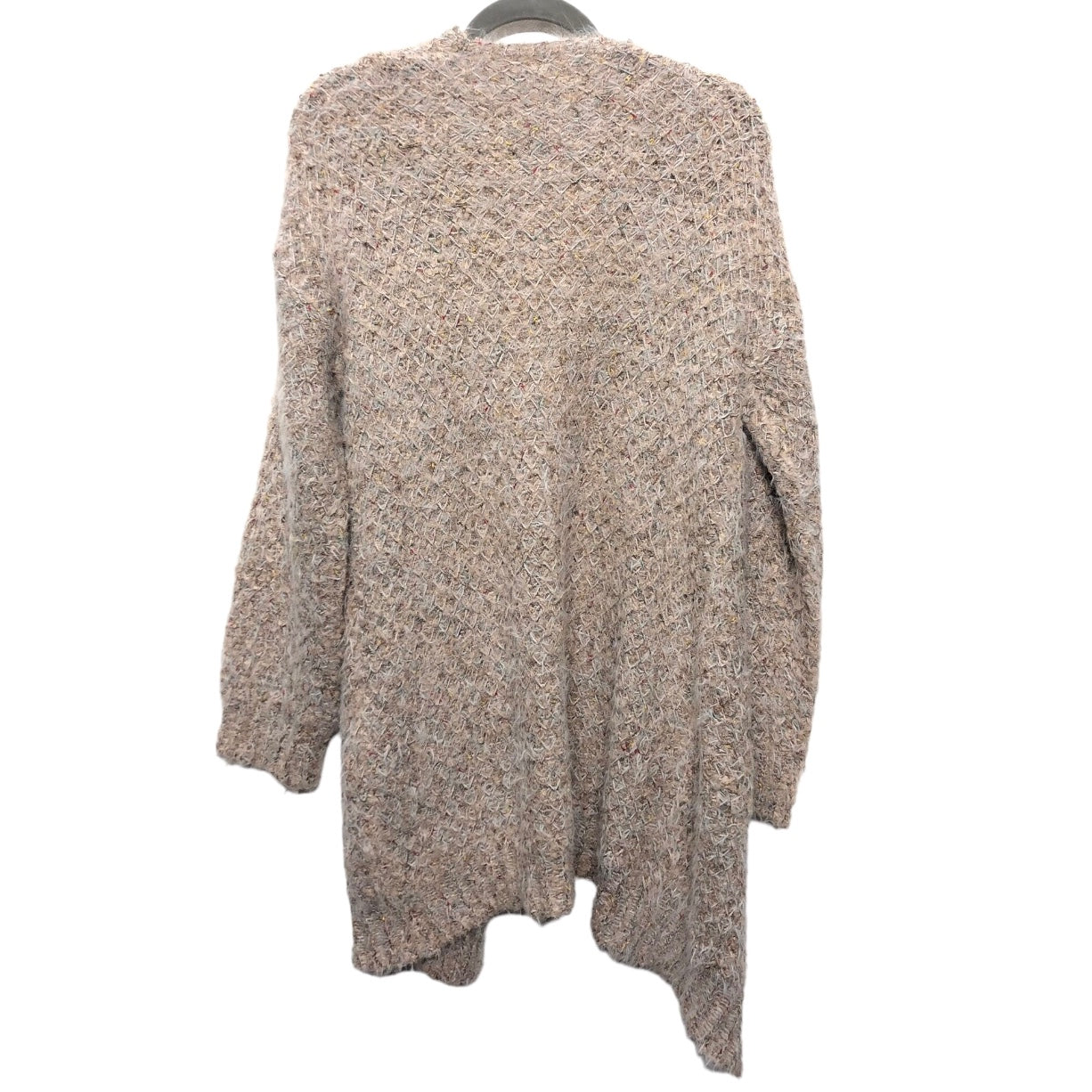 Sweater Cardigan By Alya In Beige, Size: M