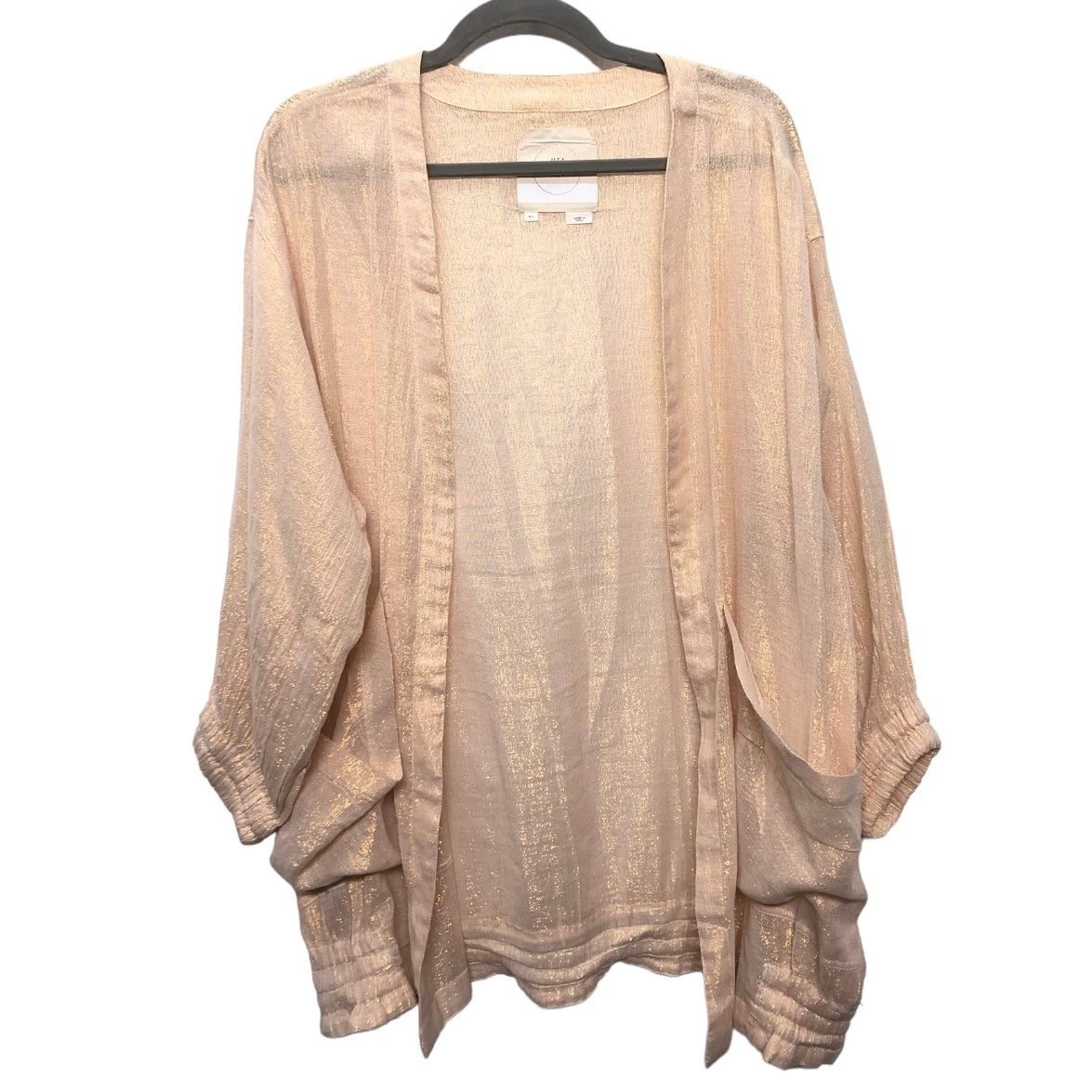 Cardigan By Anthropologie In Gold, Size: M