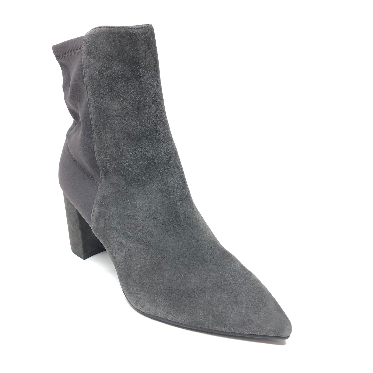 Boots Ankle Heels By Stuart Weitzman In Grey, Size: 5.5