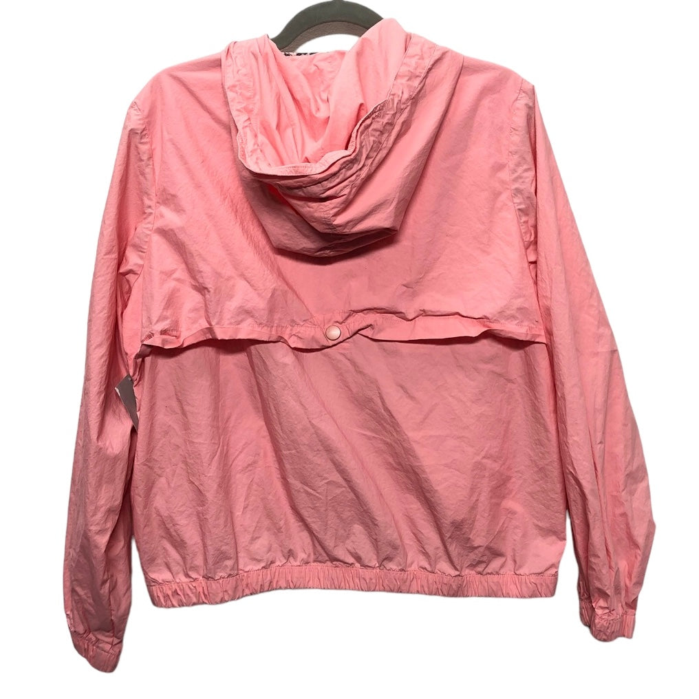 Jacket Windbreaker By Anthropologie In Pink, Size: M