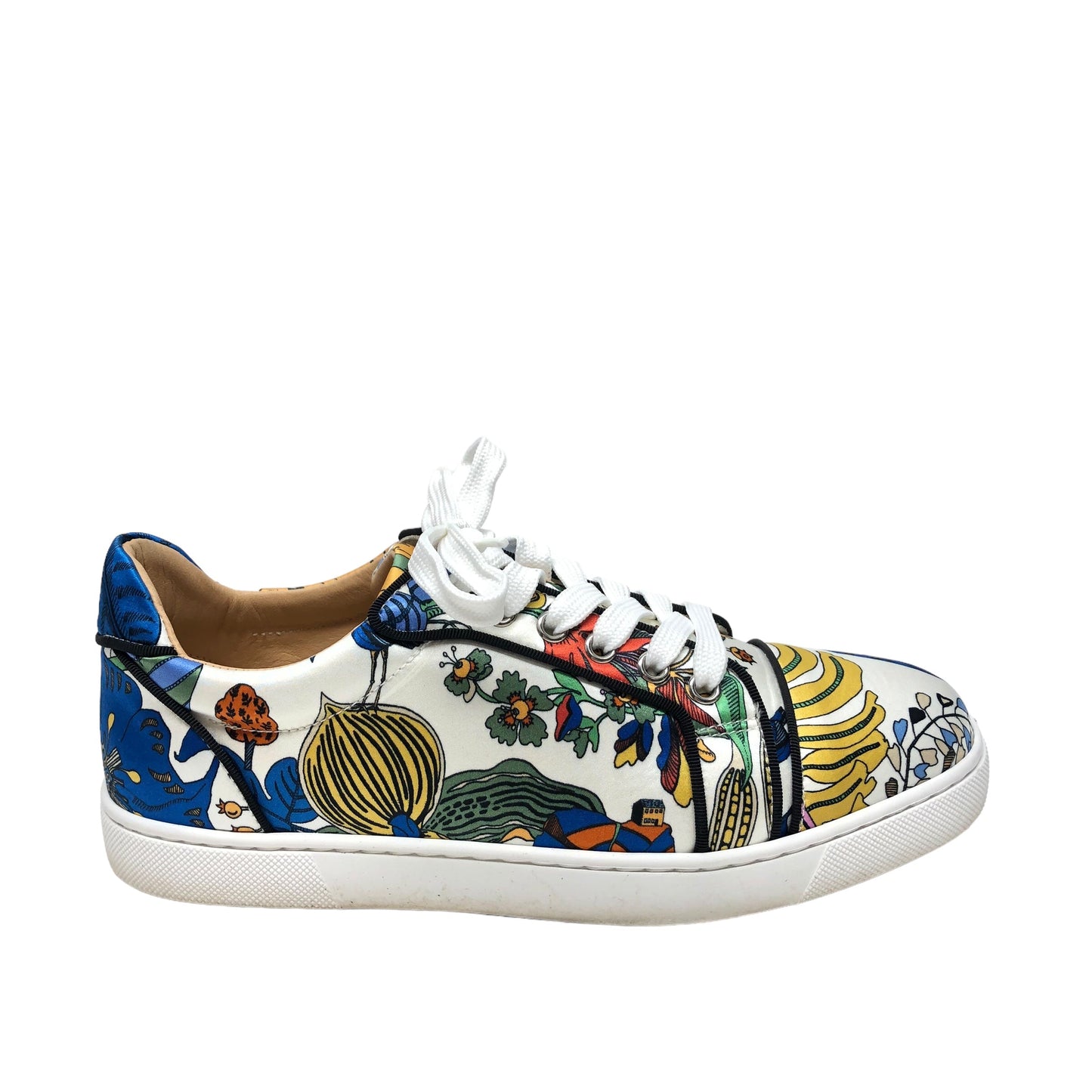 Shoes Luxury Designer By Christian Louboutin In Multi-colored, Size: 8