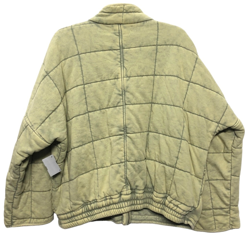 Jacket Puffer & Quilted By Forever 21 In Green, Size: M