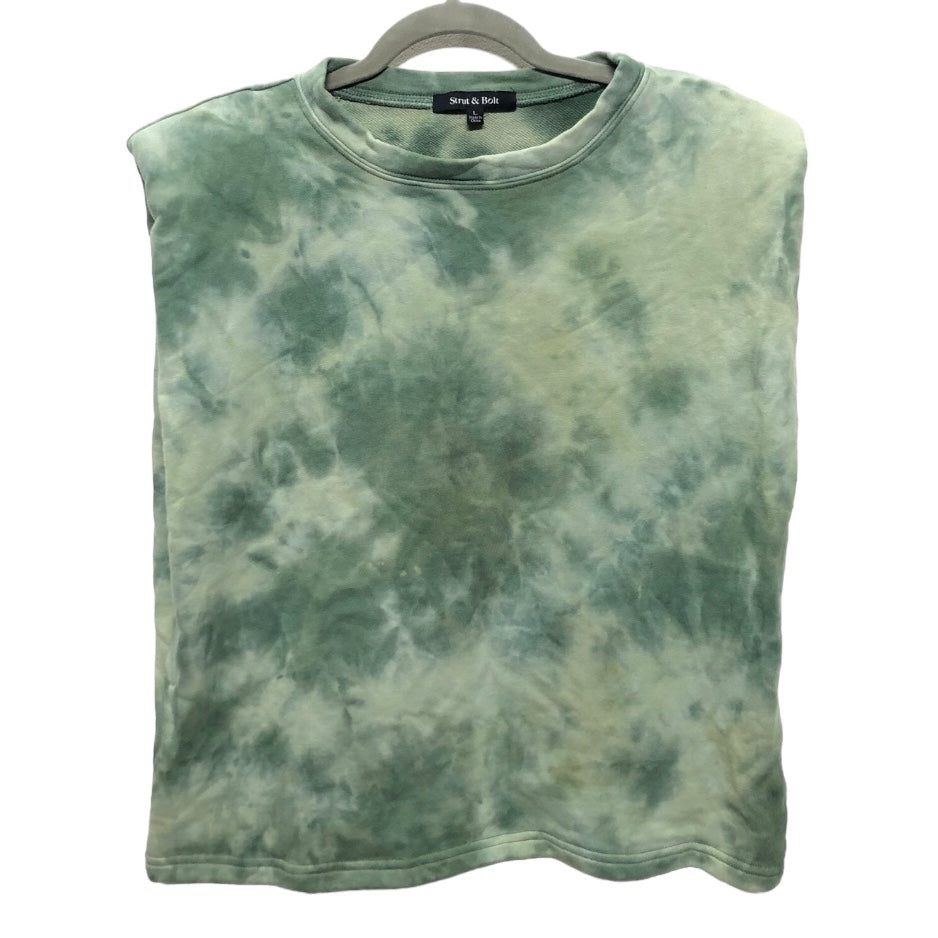 Top Short Sleeve By Clothes Mentor In Green, Size: L