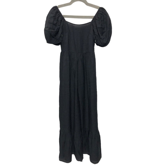 Dress Casual Midi By Express In Black, Size: Xs