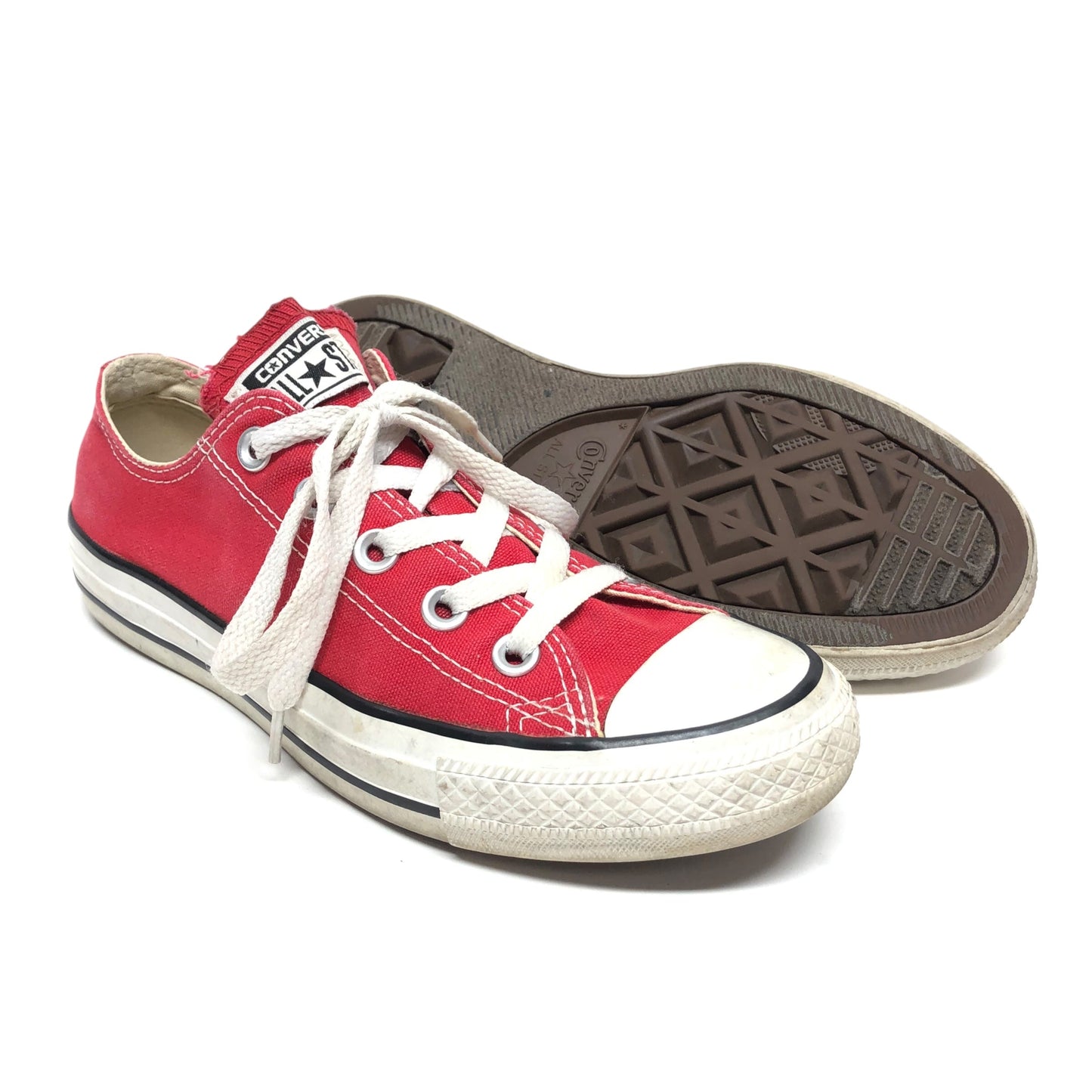 Shoes Sneakers By Converse In Red, Size: 6