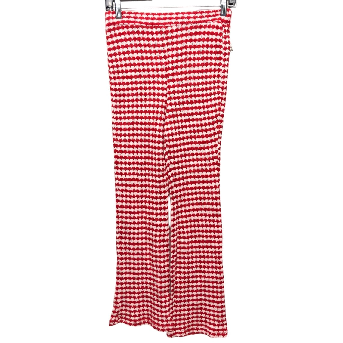 Pants Lounge By Zara In Red & White, Size: M