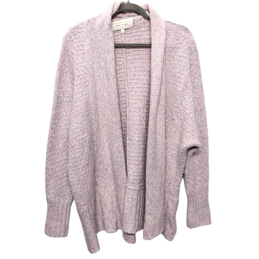 Sweater Cardigan By Anthropologie In Purple, Size: Xs