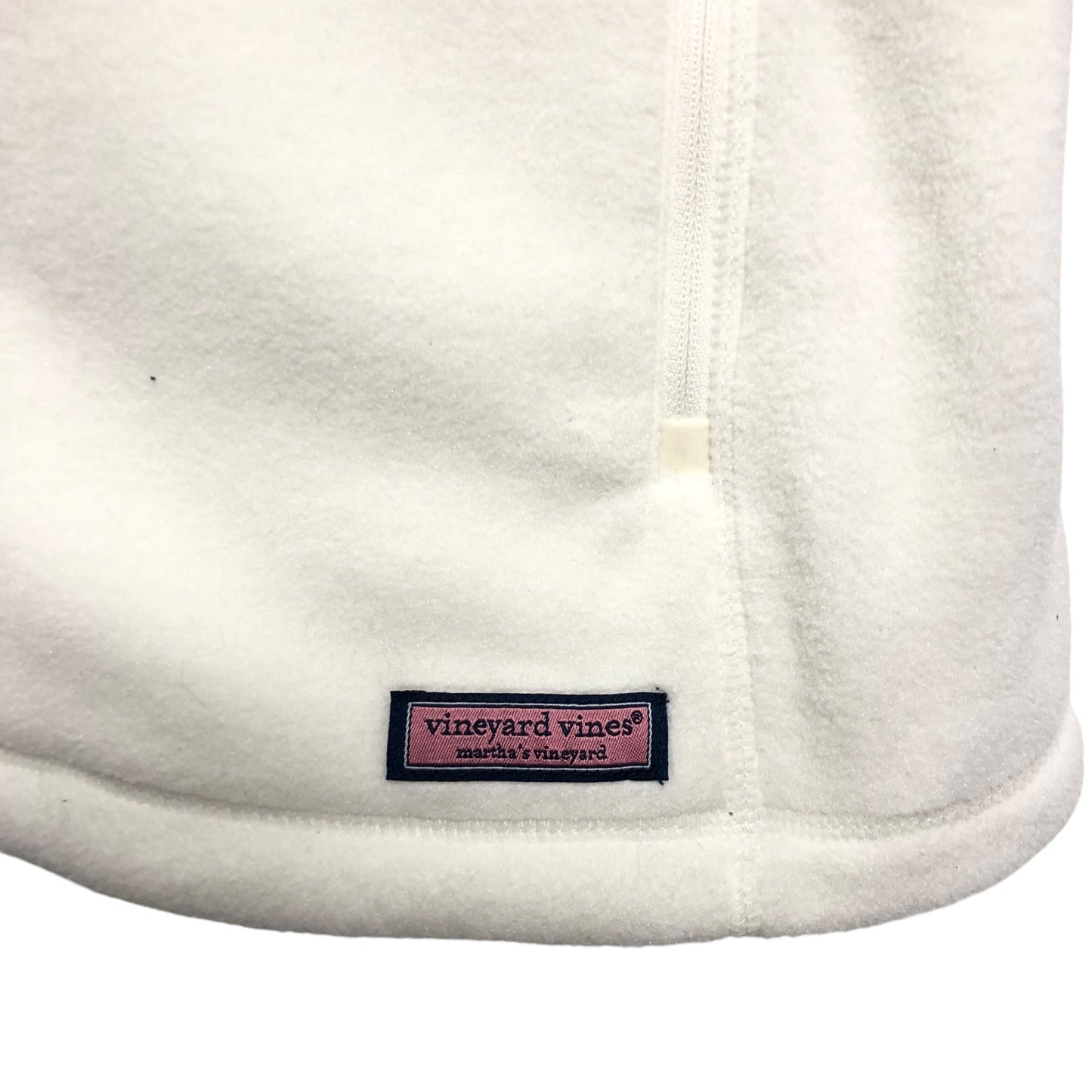 Vest Fleece By Vineyard Vines In White, Size: S