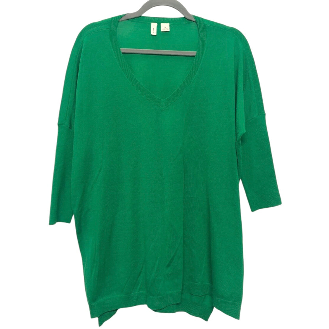 Top 3/4 Sleeve By Moth In Green, Size: Xs