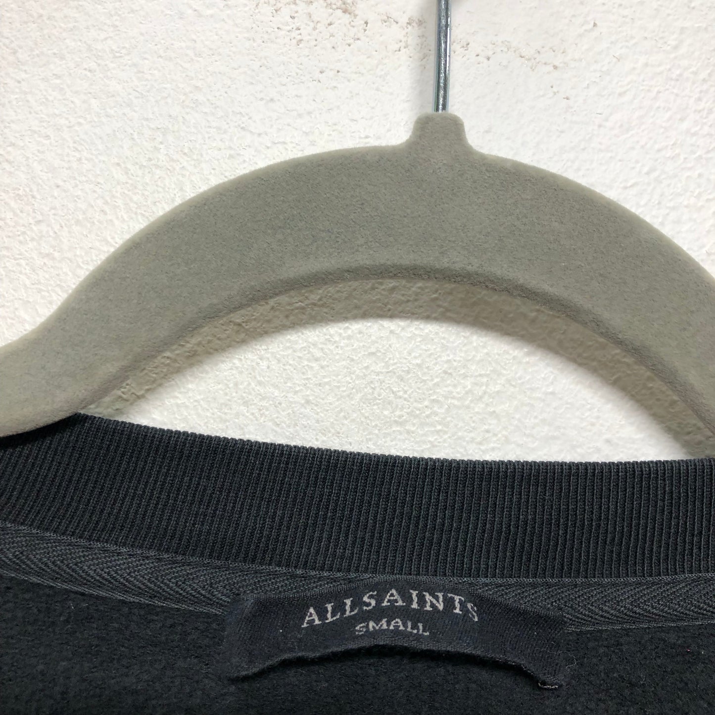 Sweatshirt Designer By All Saints In Black, Size: S