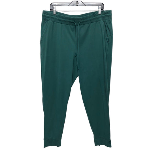 Athletic Pants By Soma In Green, Size: Xl