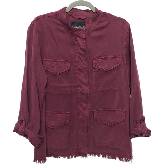 Jacket Shirt By Sanctuary In Purple, Size: M