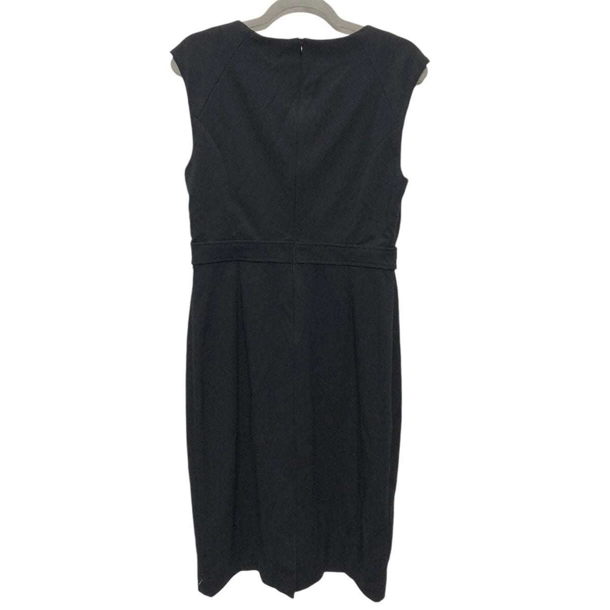 Dress Casual Midi By London Times In Black, Size: 10p