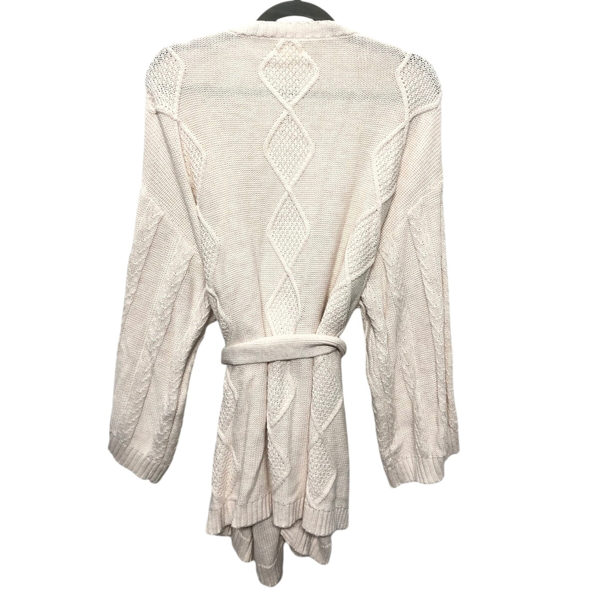 Sweater Cardigan By Matilda Jane In Cream, Size: 1x