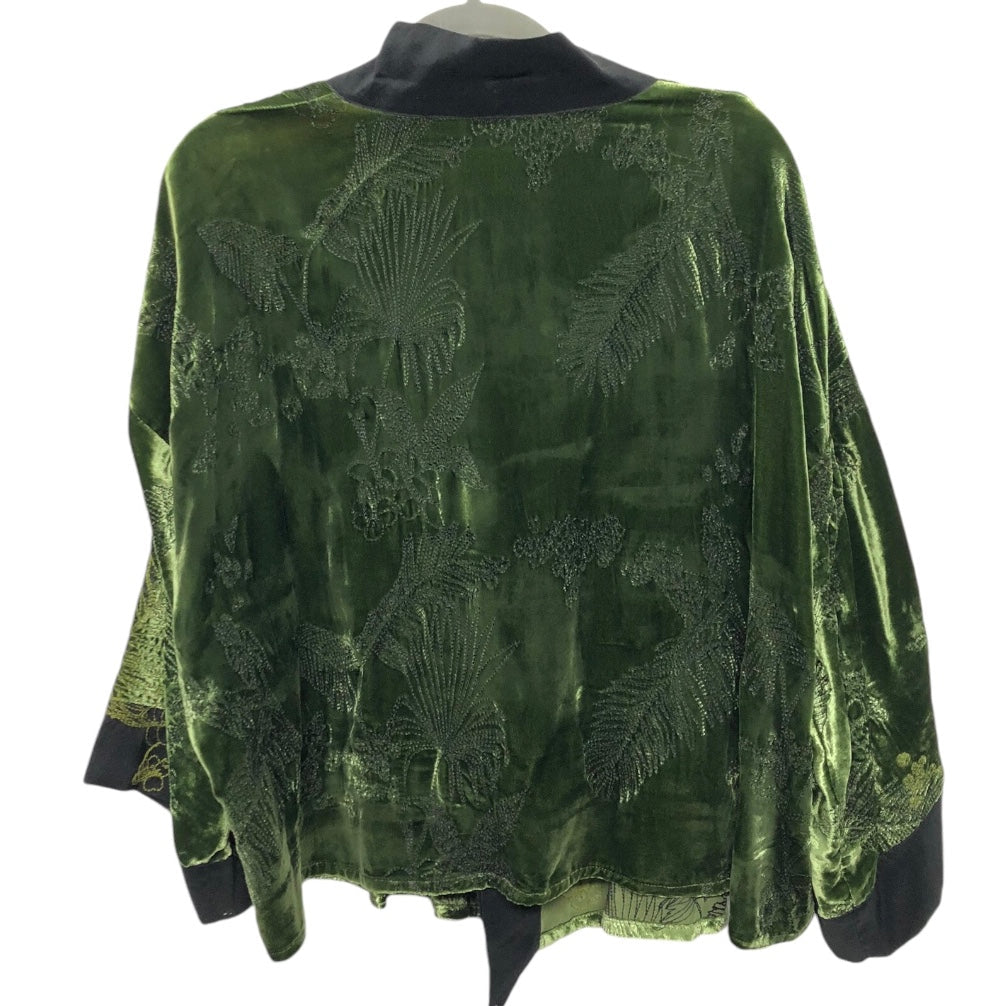 Kimono By Chicos In Green, Size: M