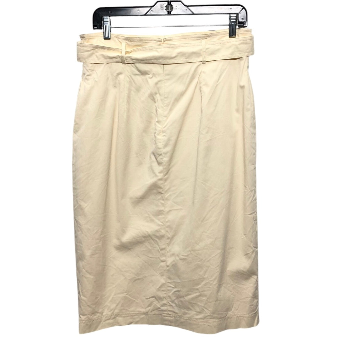 Skirt Midi By Antonio Melani In Cream, Size: 8