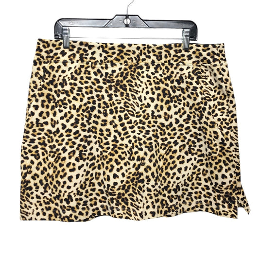 Athletic Skort By Tommy Bahama In Animal Print, Size: L