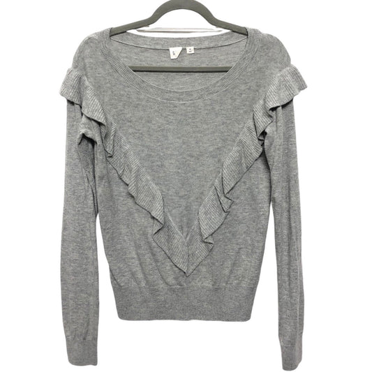 Sweatshirt Crewneck By Gap In Grey, Size: Xs