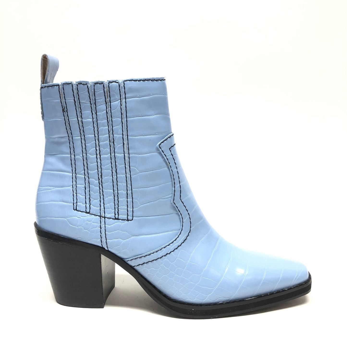 Boots Western By Steve Madden In Blue, Size: 9.5