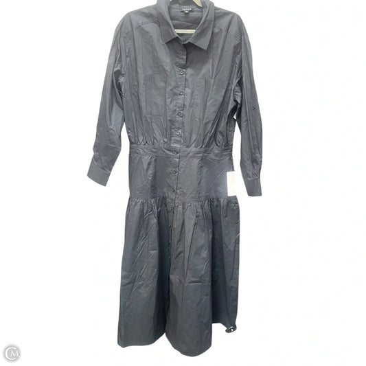 Dress Casual Midi By Venus In Black, Size: 12