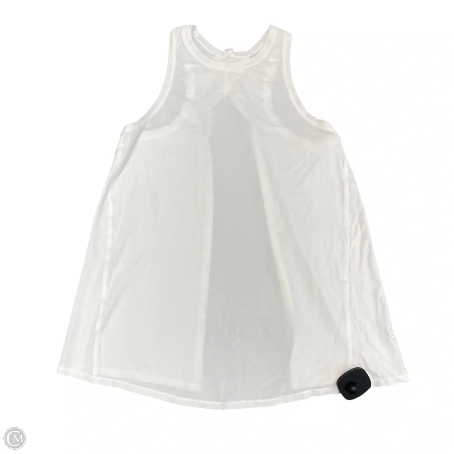 Athletic Tank Top By Lululemon In White, Size: 2