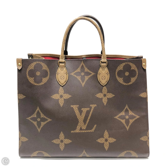 Tote Luxury Designer By Louis Vuitton, Size: Large