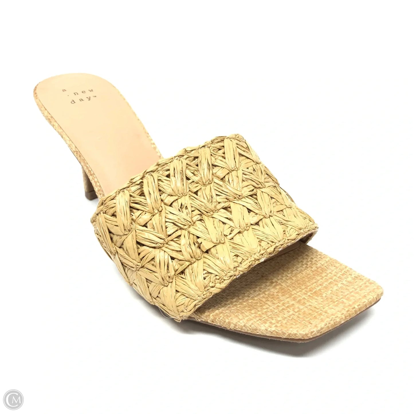 Sandals Heels Stiletto By A New Day In Tan, Size: 11