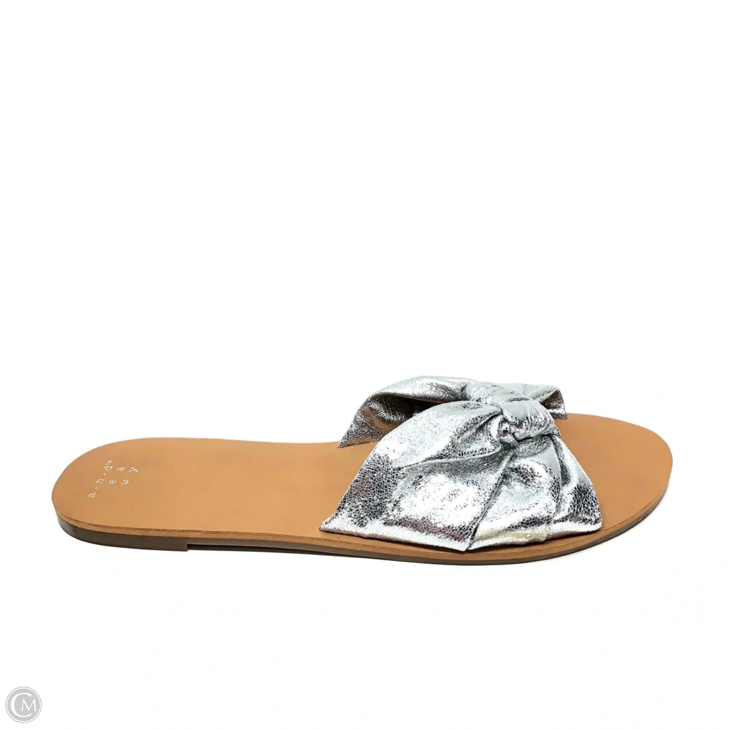 Sandals Flats By A New Day In Silver, Size: 12