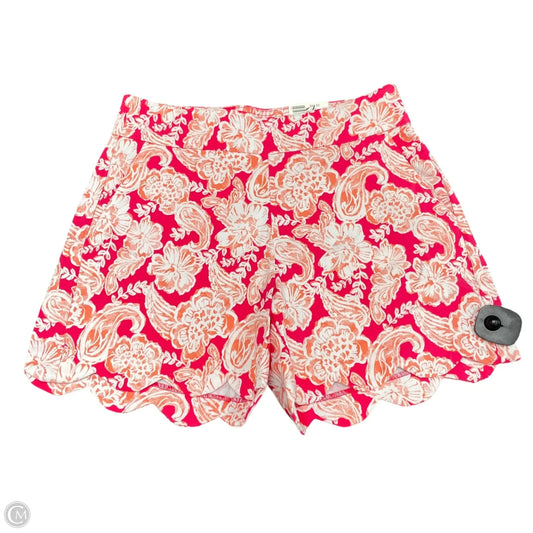 Shorts By Crown And Ivy In Orange & Pink, Size: 6