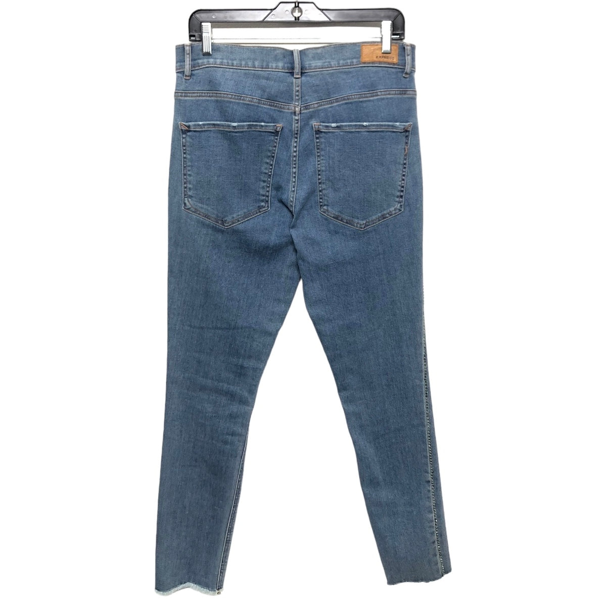 Blue Denim Jeans Jeggings Express, Size 10
