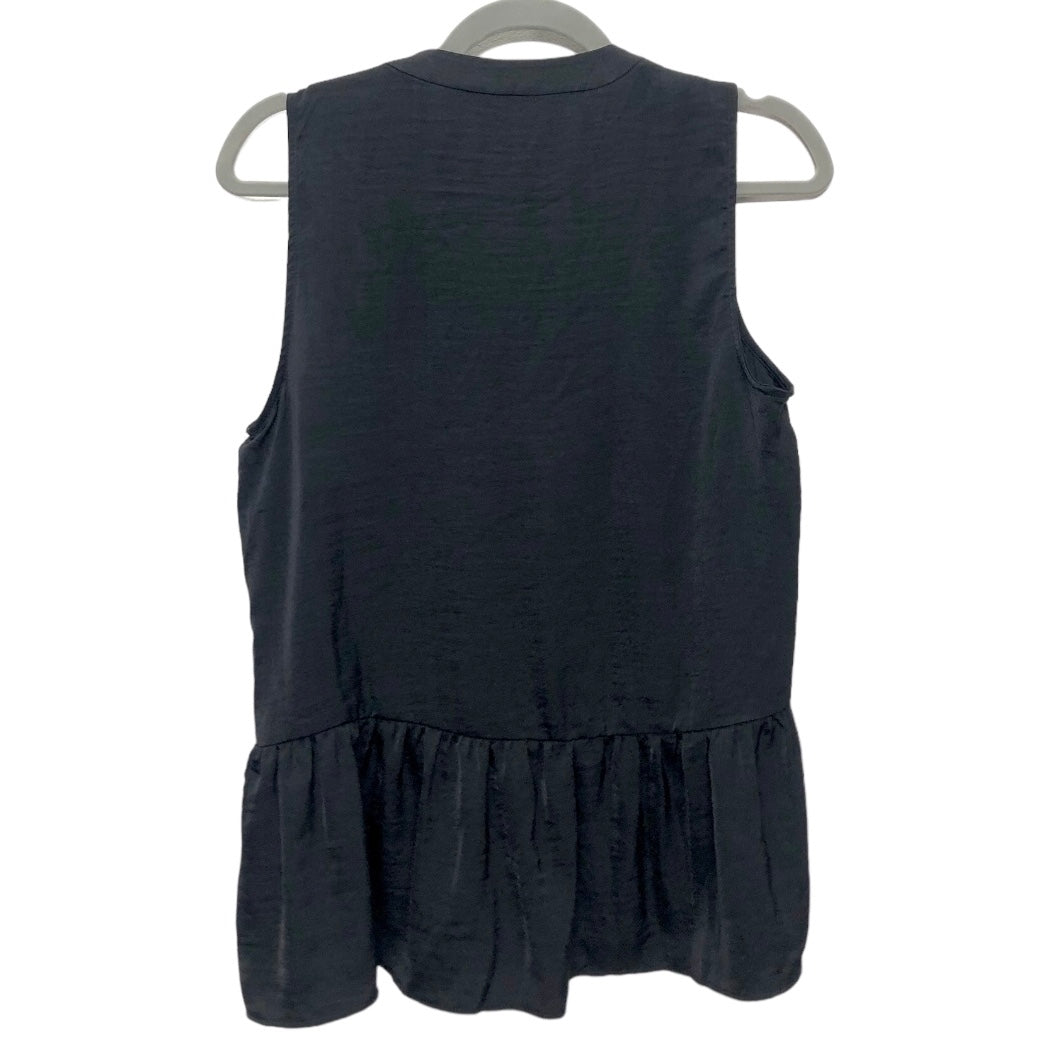 Black Blouse Sleeveless Vince Camuto, Size S