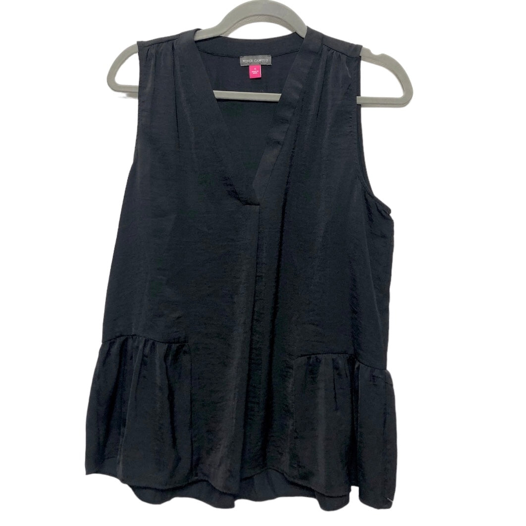 Black Blouse Sleeveless Vince Camuto, Size S