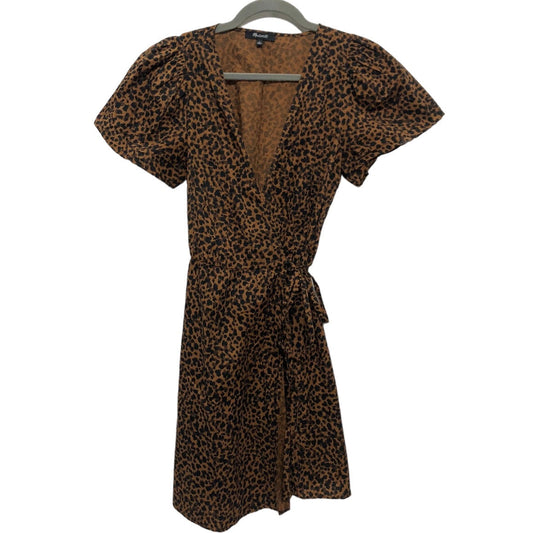 Dress Casual Short By Madewell In Animal Print, Size: S