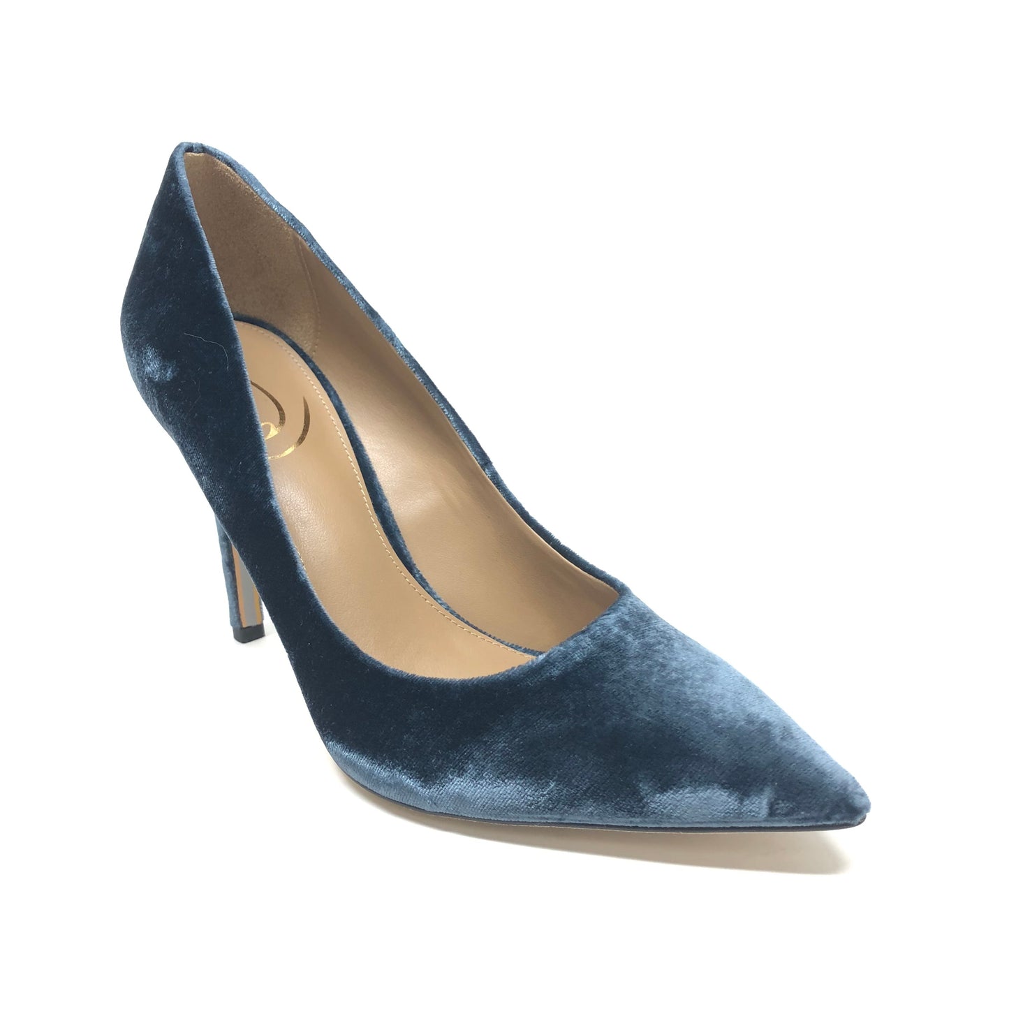 Blue Shoes Heels Stiletto Sam Edelman, Size 7.5