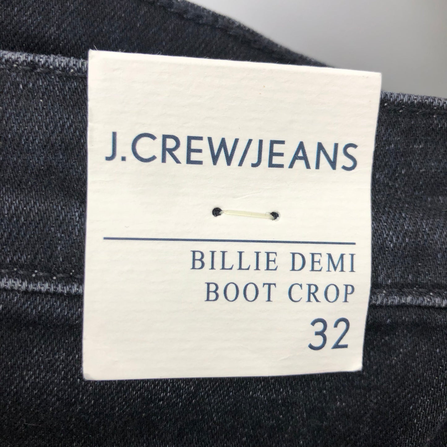 Grey Denim Jeans Boot Cut J. Crew, Size 14