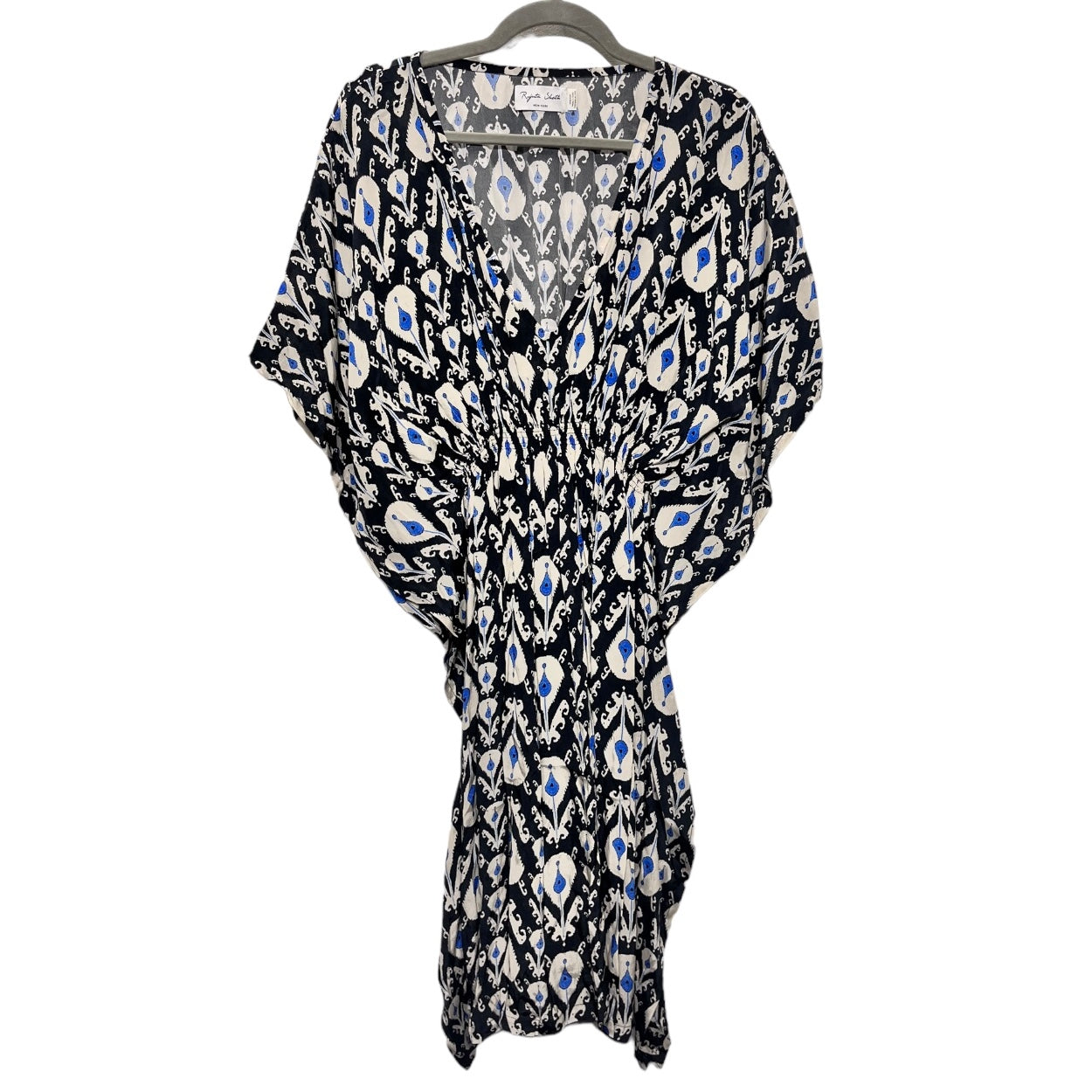 Swimwear Cover-up By Anthropologie In Black & Cream, Size: Onesize