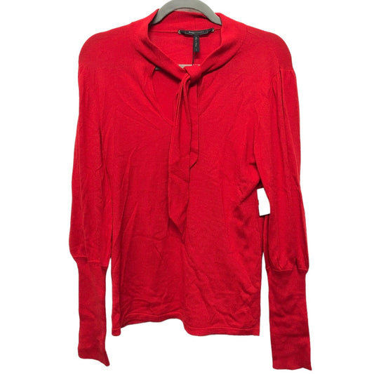 Sweater By Bcbgmaxazria In Red, Size: L