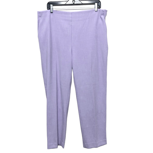 Pants Dress By Ann Taylor In Purple, Size: 14