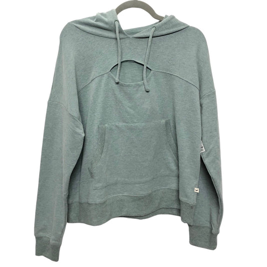 Athletic Sweatshirt Hoodie By Jessica Simpson In Green, Size: L