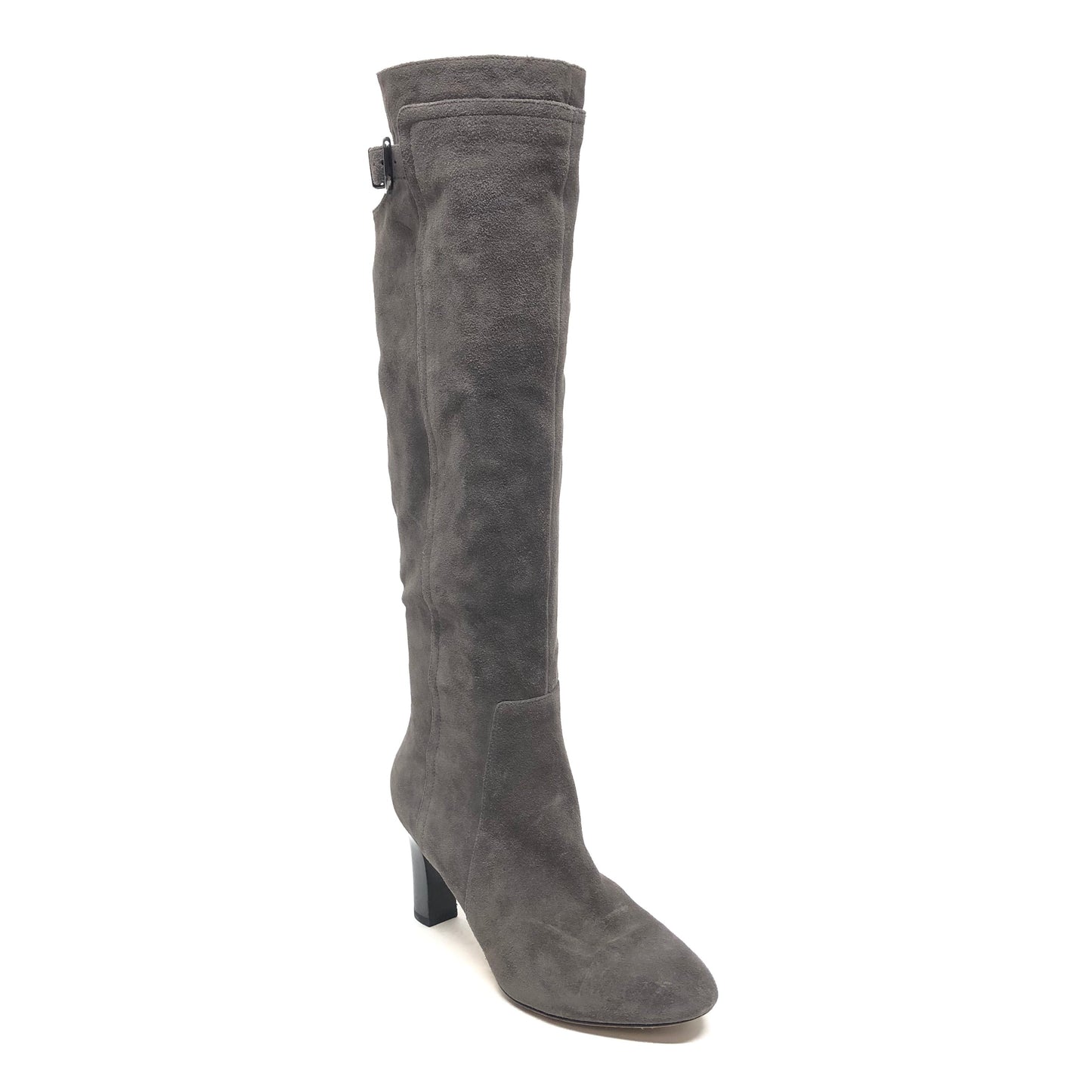 Boots Mid-calf Heels By Via Spiga In Grey, Size: 6.5